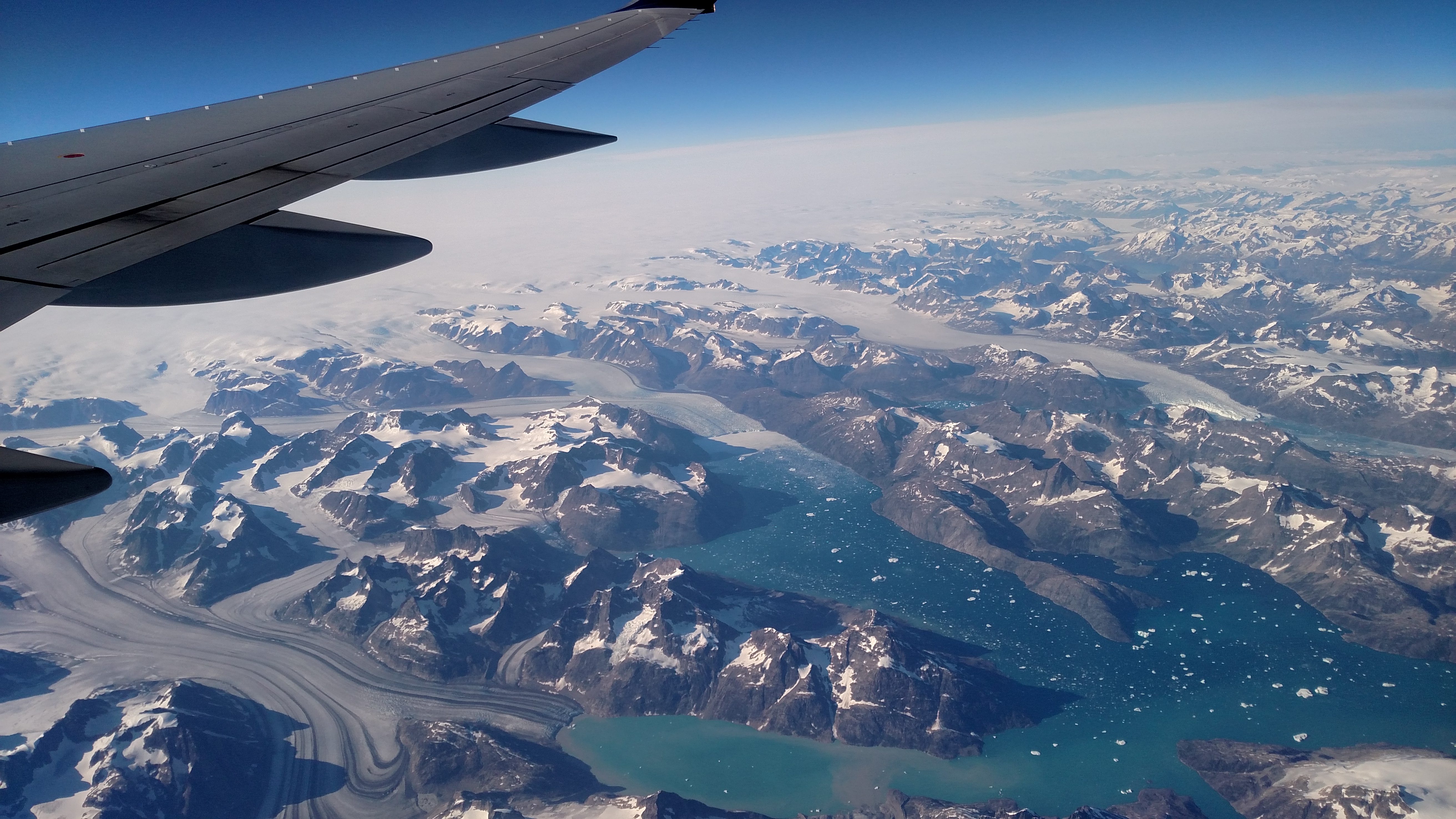 Somewhere Over Greenland