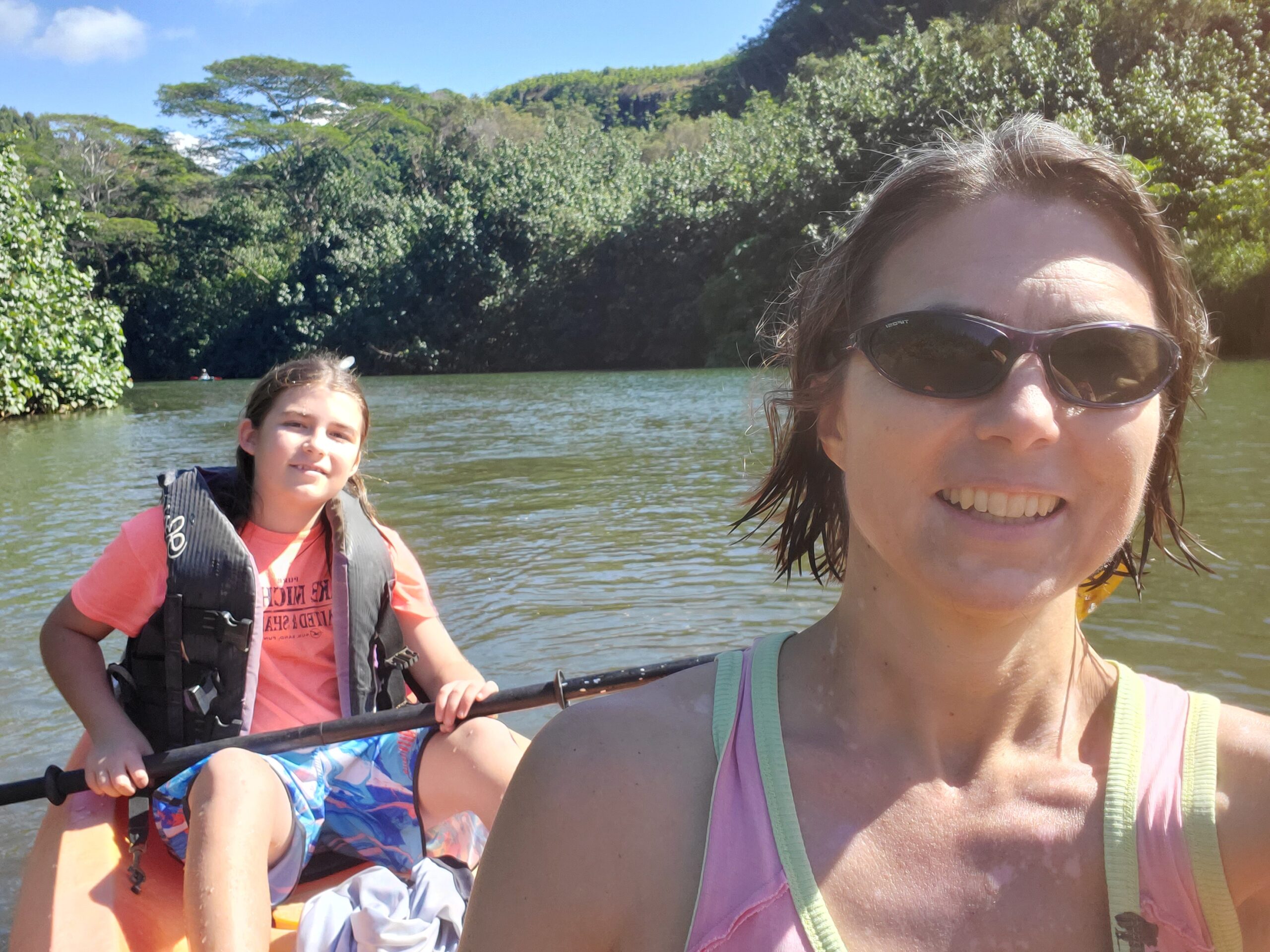 Kayaking the Wailua River