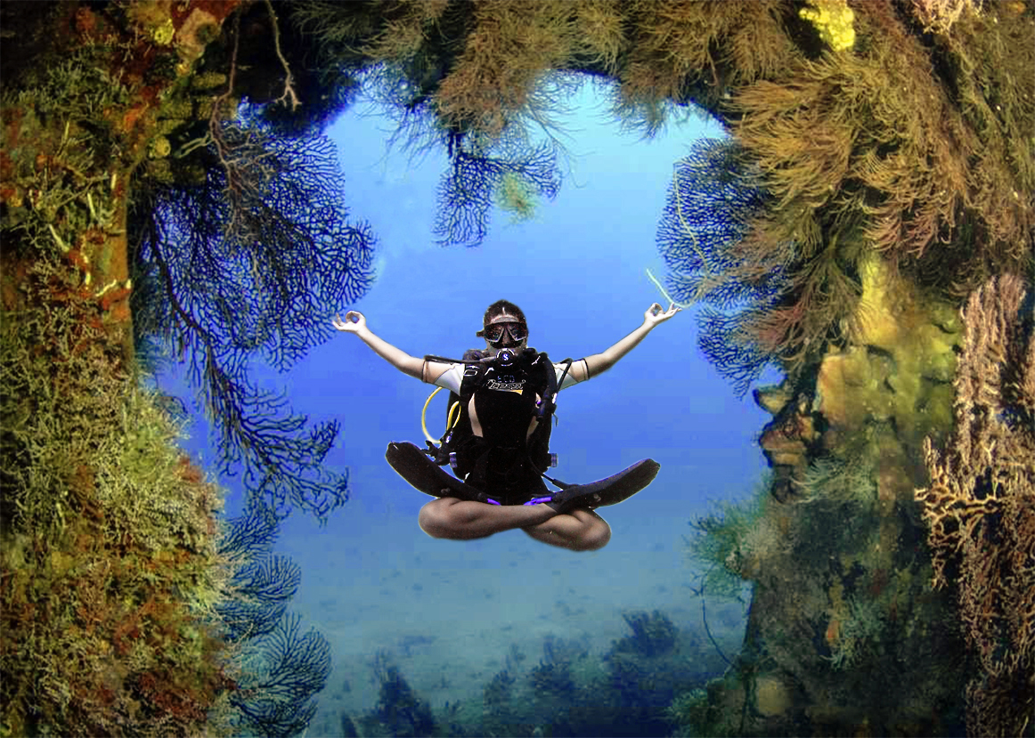 Underwater Breathwork in Yoga Journal