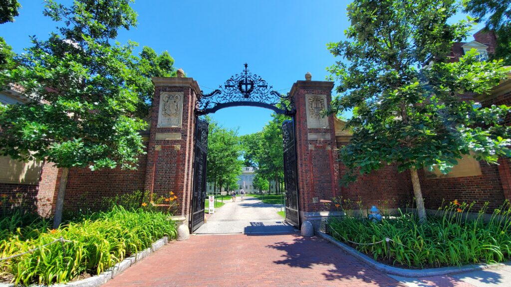 Johnson gates at Harvard University